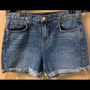 J BRAND High Rise Denim Shorts